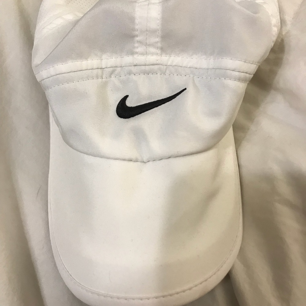 Nike white dry fit hat